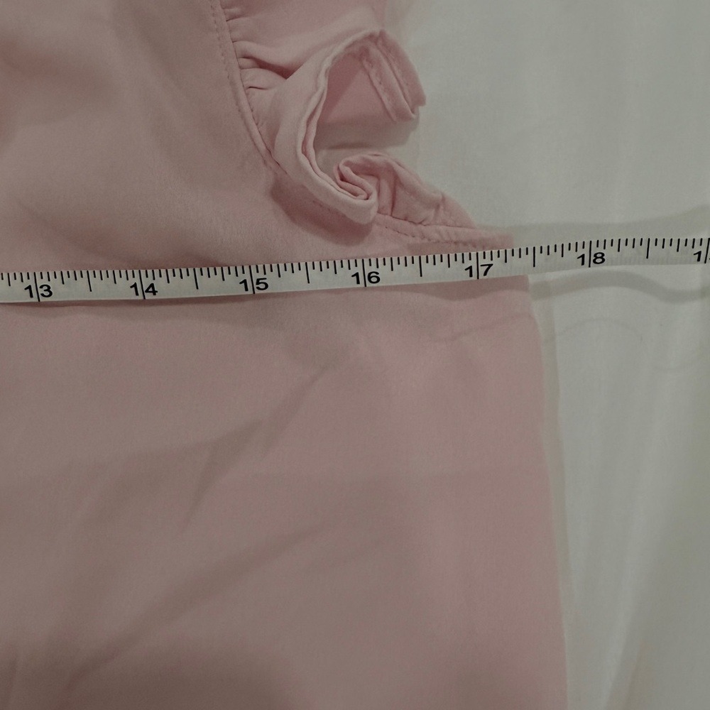 Express Light Pink Ruffle Dress - Picture 6 of 7
